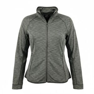 MOOSEJAW Womens XXL Gray Space Dye Full Zip Jacket Stretch